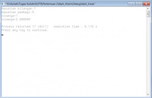 Hasil Compile Latihan#4